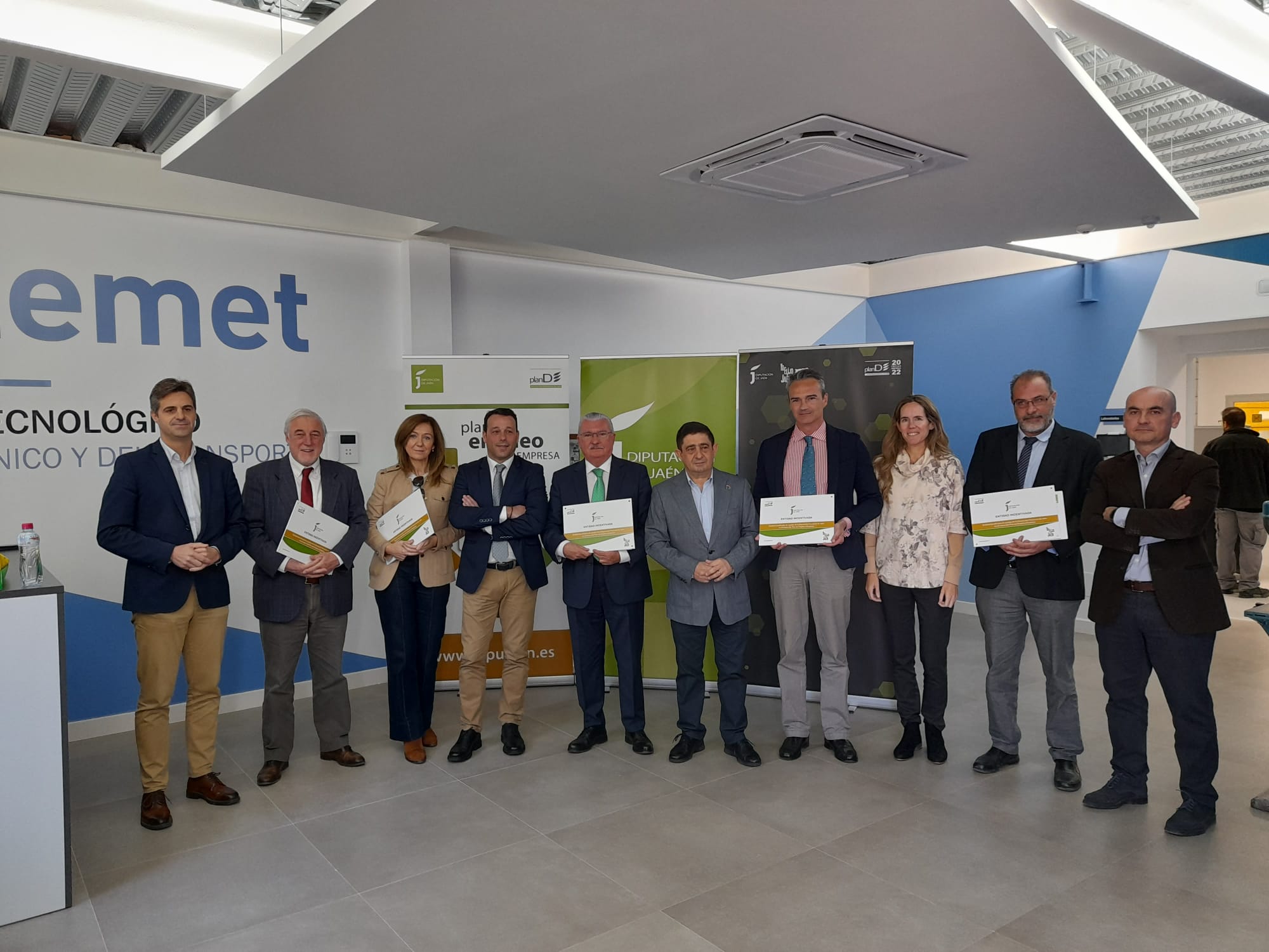 Diputación de Jaén aporta 150.000 euros para financiar proyectos de los cinco centros tecnológicos jiennenses