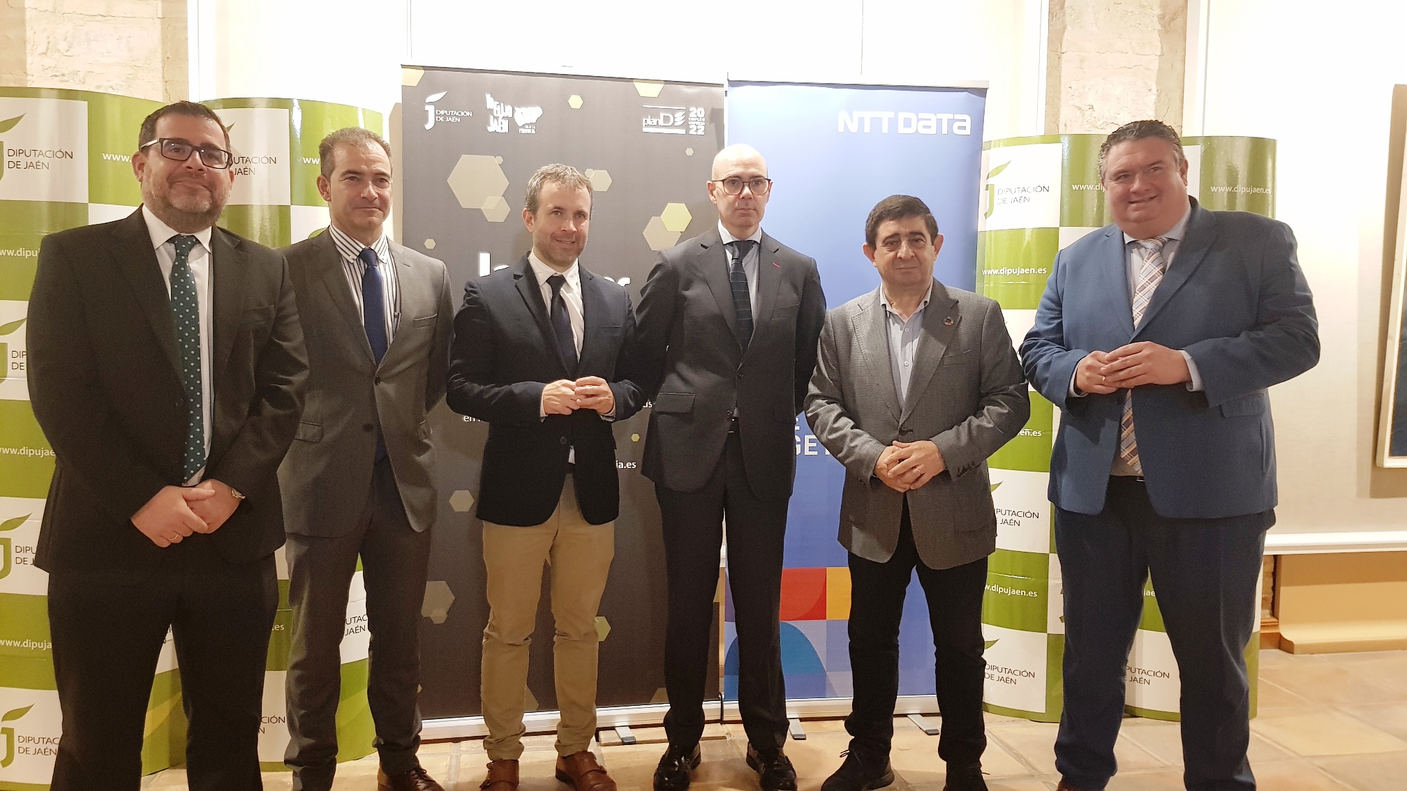 Diputación concede un incentivo de 600.000 euros a la empresa tecnológica NTT DATA para su implantación en Jaén