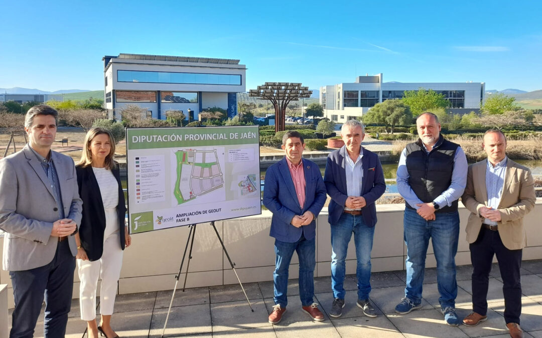 La Diputación de Jaén ampliará en otros 200.000 metros cuadrados el suelo industrial disponible en Geolit