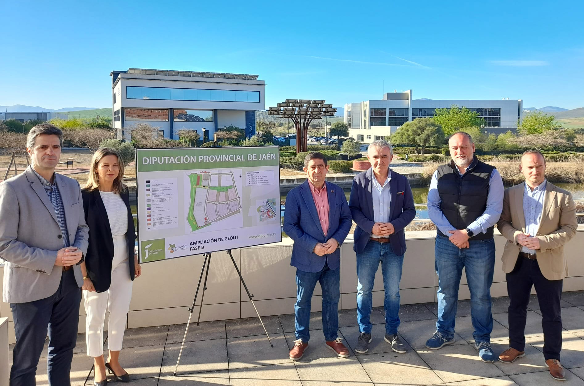 La Diputación de Jaén ampliará en otros 200.000 metros cuadrados el suelo industrial disponible en Geolit