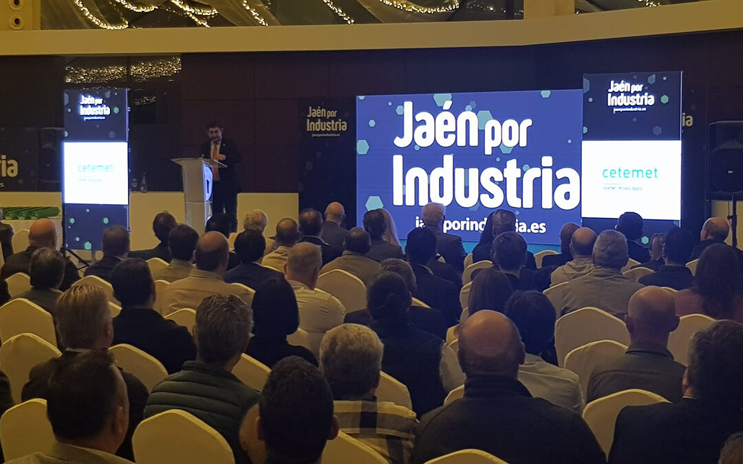 Reyes subraya el peso del sector industrial en la economía jiennense en el I Encuentro Provincial ‘Jaén por Industria’