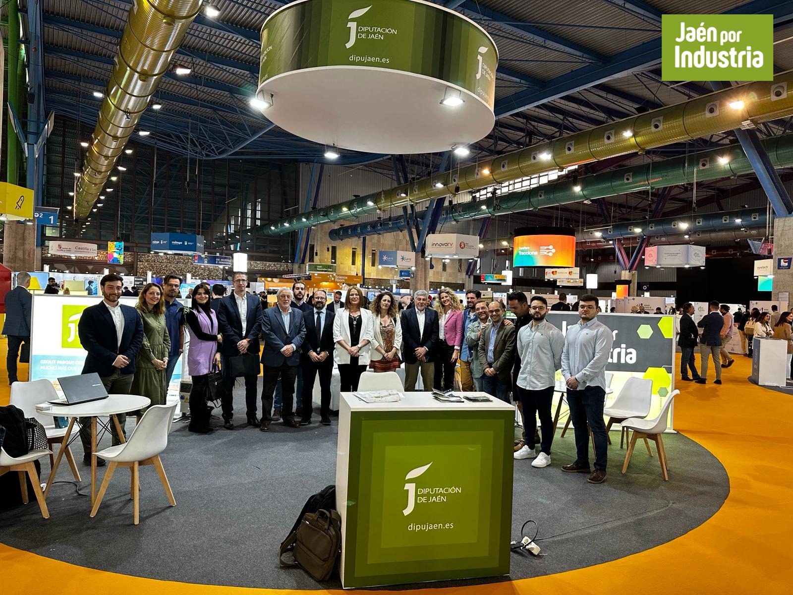 Jaén por Industria participa en el Foro Transfiere con nueve empresas tecnológicas