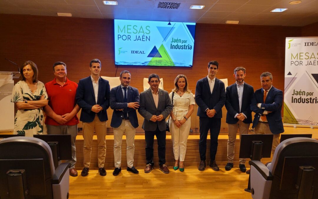 Clausuradas las ‘Mesas por Jaén’, dedicadas a ‘Jaén por Industria’