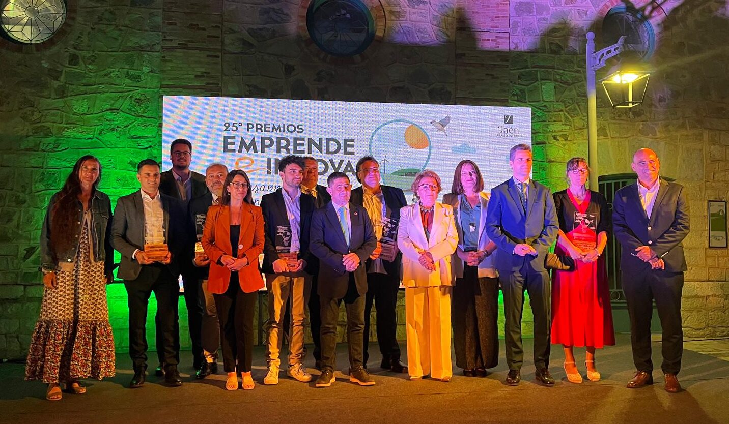 Dos empresas pertenecientes a Jaén por Industria recogen sus galardones en la XXV edición de los Premios Emprende e Innova en Desarrollo Sostenible