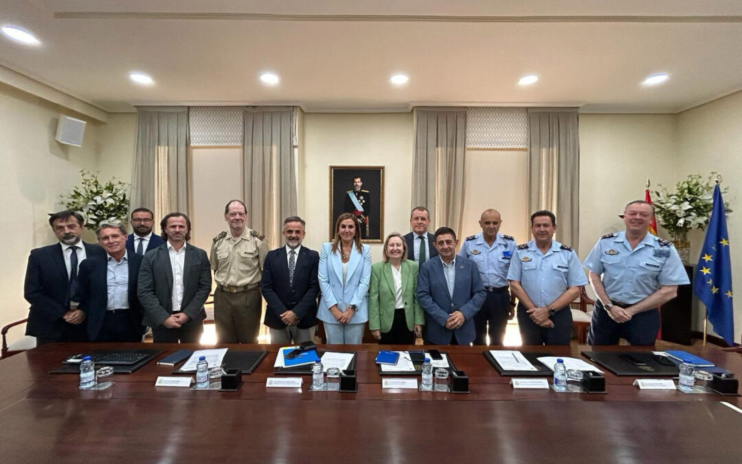 Diputación aborda con Defensa y la Asociación de Constructores de Jaén las expectativas de la ejecución del CETEDEX