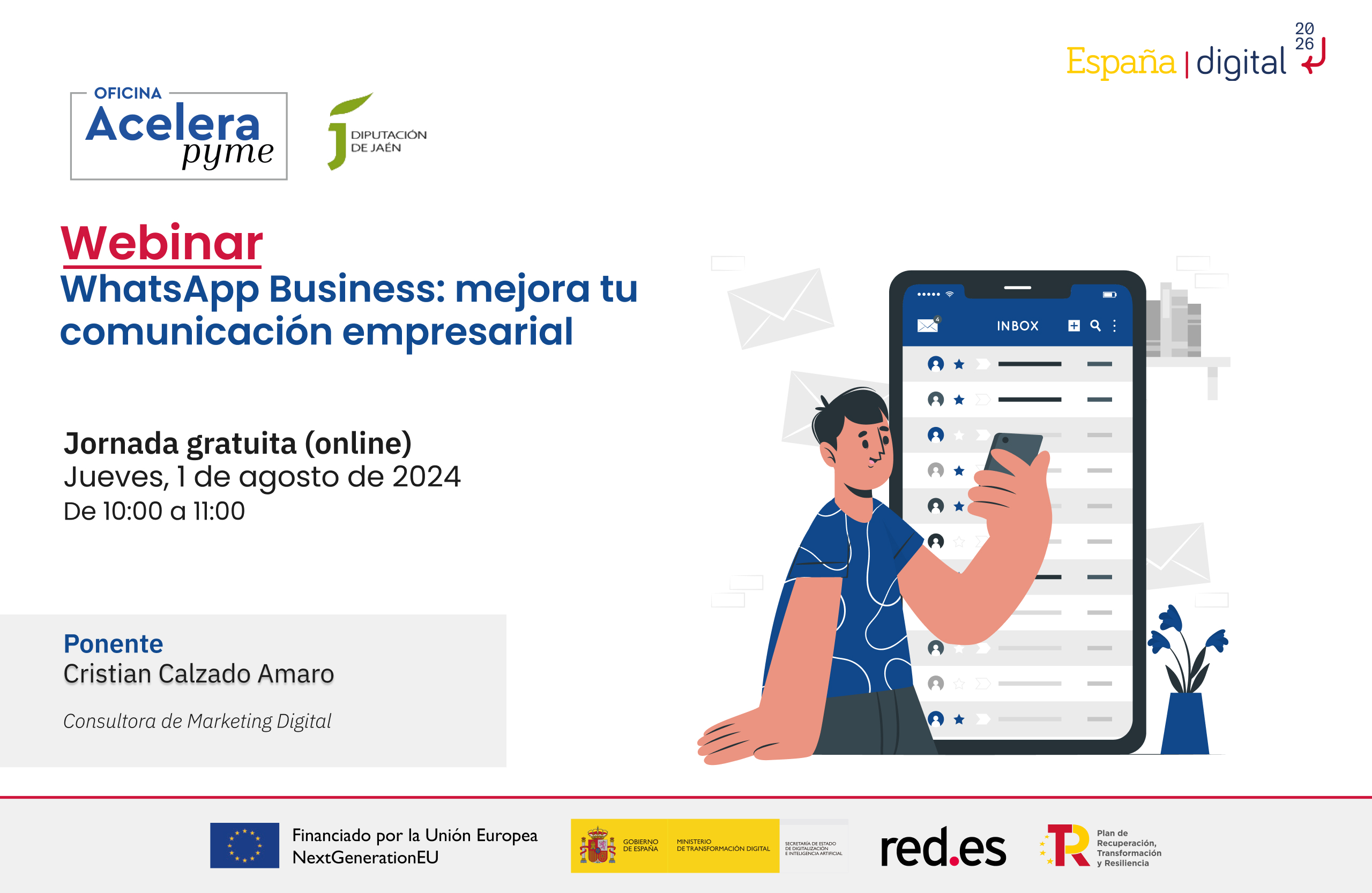 webinar WEBINAR Whatsapp Business: mejora tu comunicación empresarial