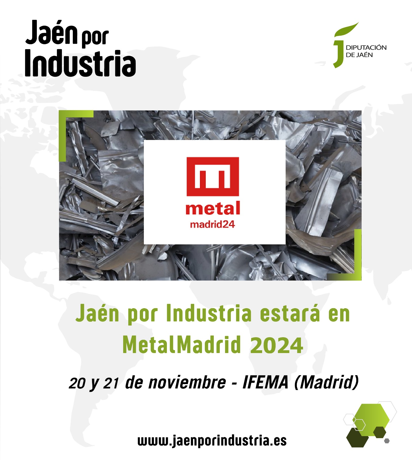 Jaén por Industria estará presente en MetalMadrid24