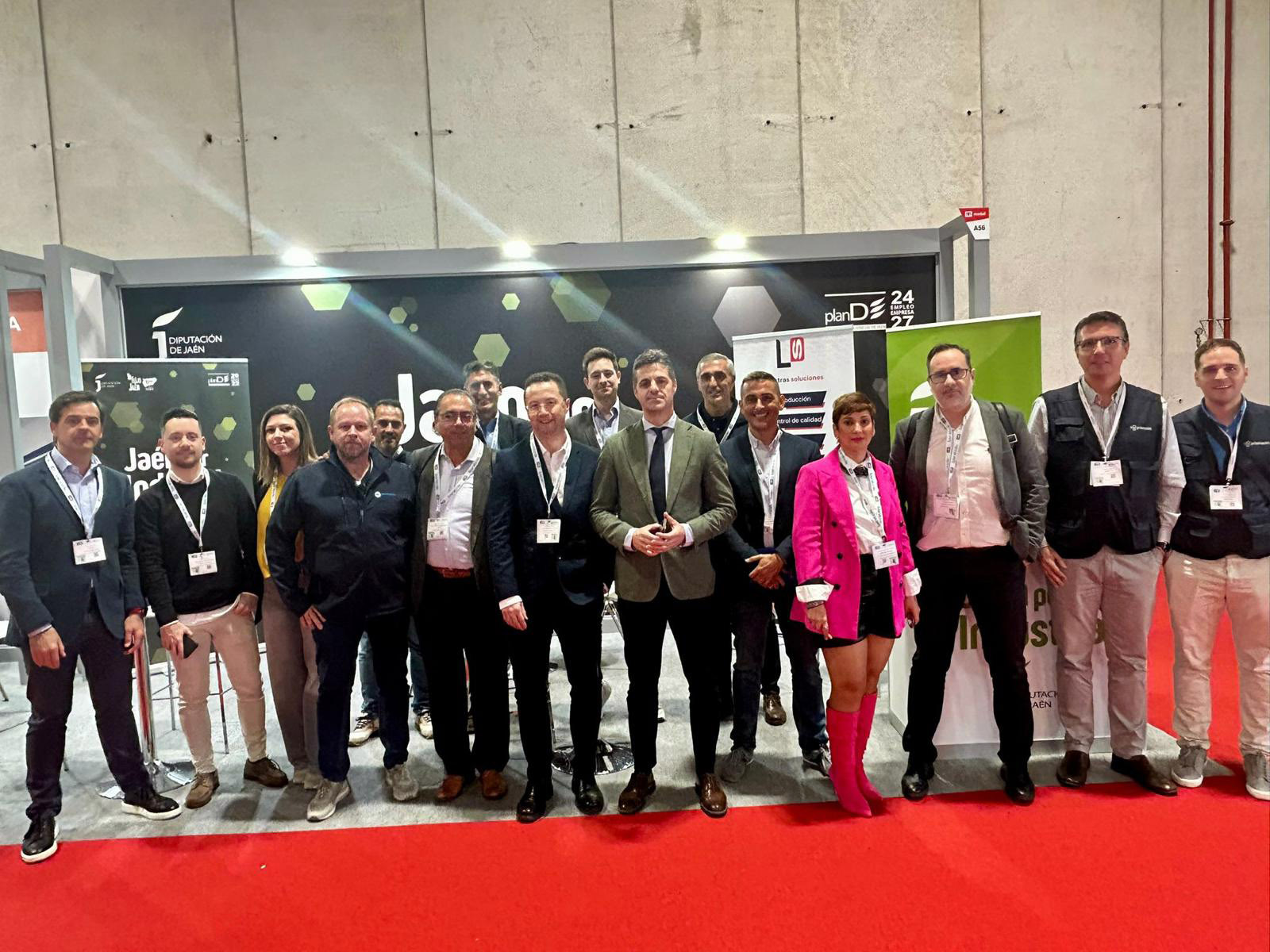 Una docena de empresas industriales jiennenses asisten de la mano de Diputación a la feria MetalMadrid