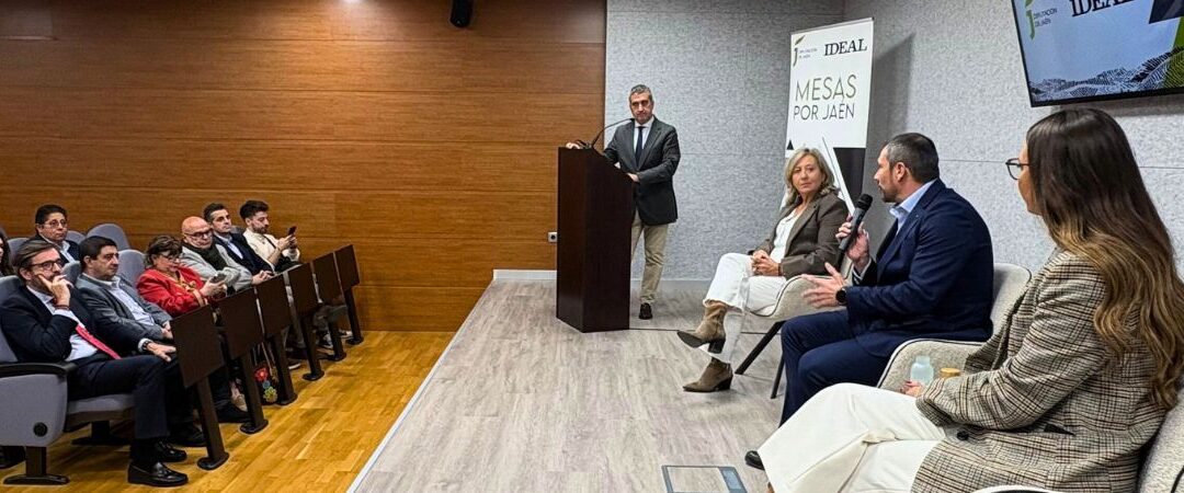 Jaén por Industria, protagonista en la clausura de las “Mesas por Jaén” organizadas por el periódico Ideal