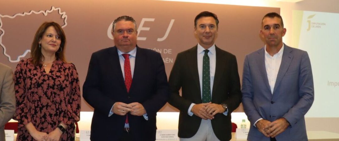 Diputación y empresarios analizan el avance del CETEDEX en un encuentro de trabajo organizado por la CEJ
