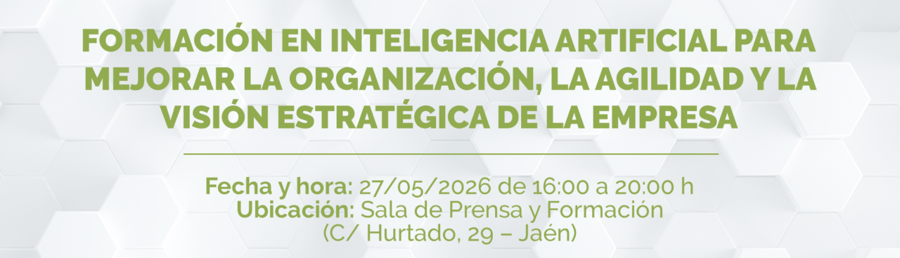 Formación en inteligencia artificial para mejorar la organización, la ...
